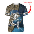 HC Bass fishing Sport - Blue version 3d all over printed shirts for fisher TR0505202 - Amaze Style™-Apparel