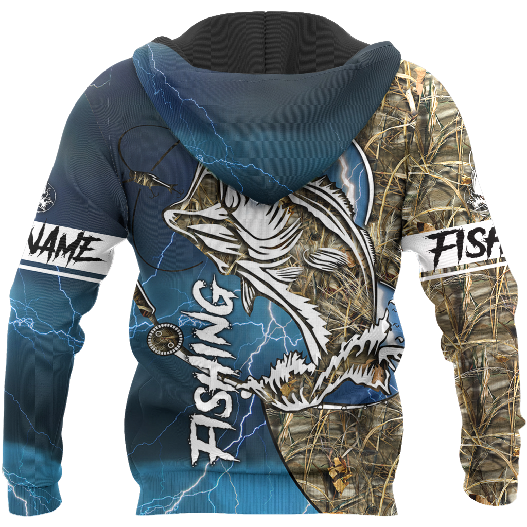 HC Bass fishing Sport - Blue version 3d all over printed shirts for fisher TR0505202 - Amaze Style™-Apparel