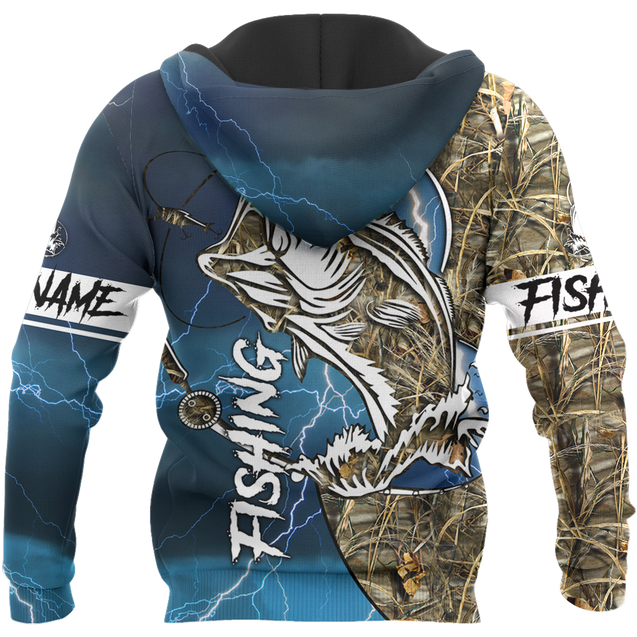 HC Bass fishing Sport - Blue version 3d all over printed shirts for fisher TR0505202 - Amaze Style™-Apparel