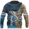 HC Bass fishing Sport - Blue version 3d all over printed shirts for fisher TR0505202 - Amaze Style™-Apparel