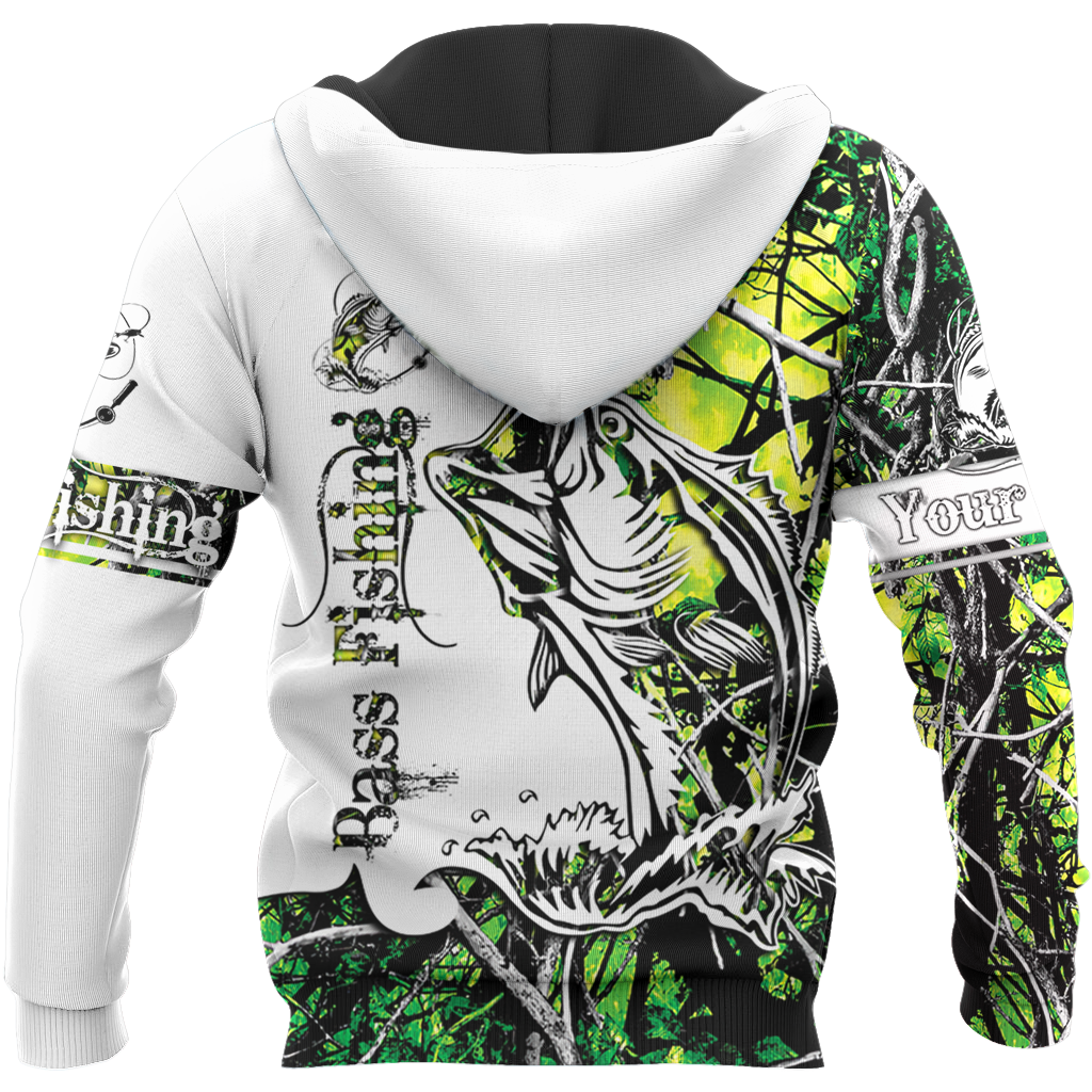 Green Bass Fishing Sport 3D all over printed shirts for men and women TR0505203 - Amaze Style™-Apparel