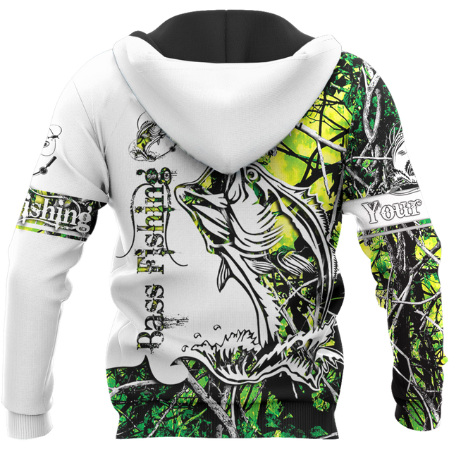 Green Bass Fishing Sport 3D all over printed shirts for men and women TR0505203 - Amaze Style™-Apparel