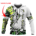 Green Bass Fishing Sport 3D all over printed shirts for men and women TR0505203 - Amaze Style™-Apparel