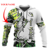 Green Bass Fishing Sport 3D all over printed shirts for men and women TR0505203 - Amaze Style™-Apparel