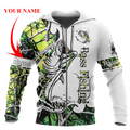 Green Bass Fishing Sport 3D all over printed shirts for men and women TR0505203 - Amaze Style™-Apparel