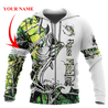 Green Bass Fishing Sport 3D all over printed shirts for men and women TR0505203 - Amaze Style™-Apparel