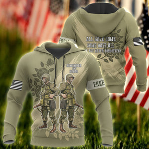 Memorial day Remember and honor the heroes full 3D over printed shirts TR150402-Apparel-Huyencass-Hoodie-S-Vibe Cosy™