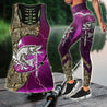 Northern Pike fishing gear country girl Tattoo camo Combo Legging + Tank TR190404A - Amaze Style™-Apparel