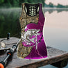 Northern Pike fishing gear country girl Tattoo camo Combo Legging + Tank TR190404A - Amaze Style™-Apparel