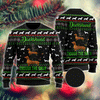 3D Dachshund Weiner Christmas Knitwear TR2110201