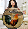 Rooster Circle Rug TNA11052101