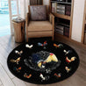 Rooster Circle Rug Pi24052106