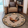 Rooster Circle Rug Pi27052105