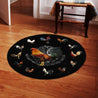 Rooster Circle Rug Pi24052105