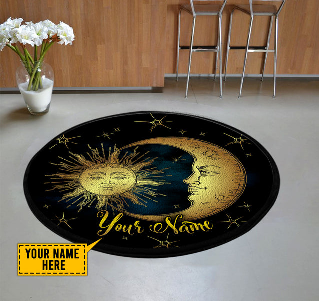 Customize Name Wicca Circle Rug NTN29052105