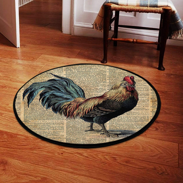 Rooster Circle Rug Pi27052106