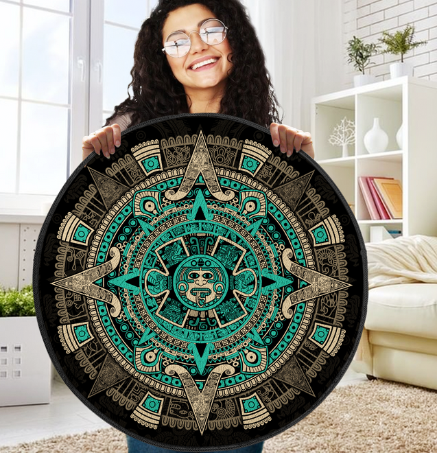 Aztec Circle Rug DQB13052101