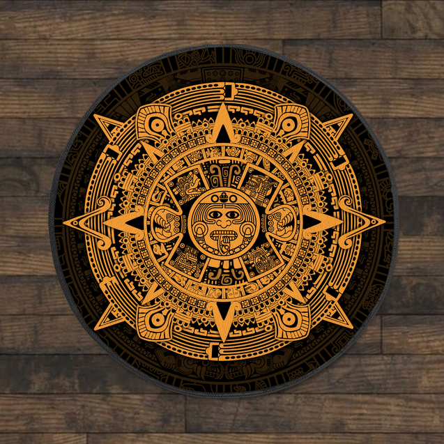 Aztec Circle Rug