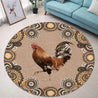 Rooster Circle Rug Pi27052105