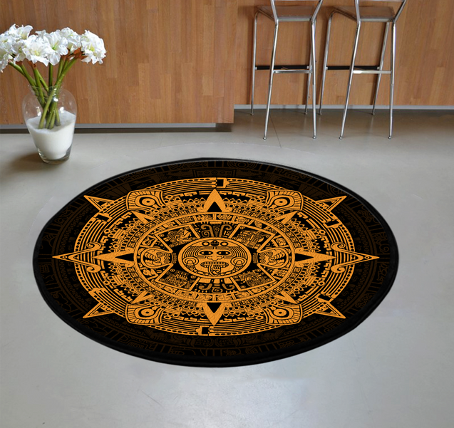 Aztec Circle Rug