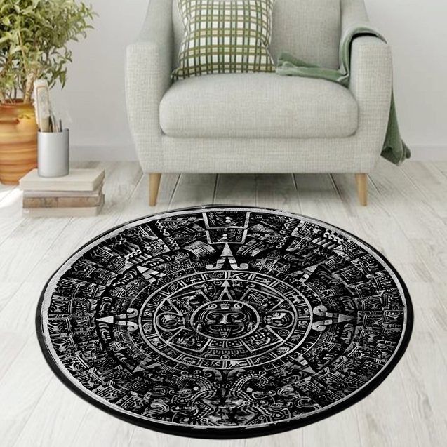 Aztec Circle Rug