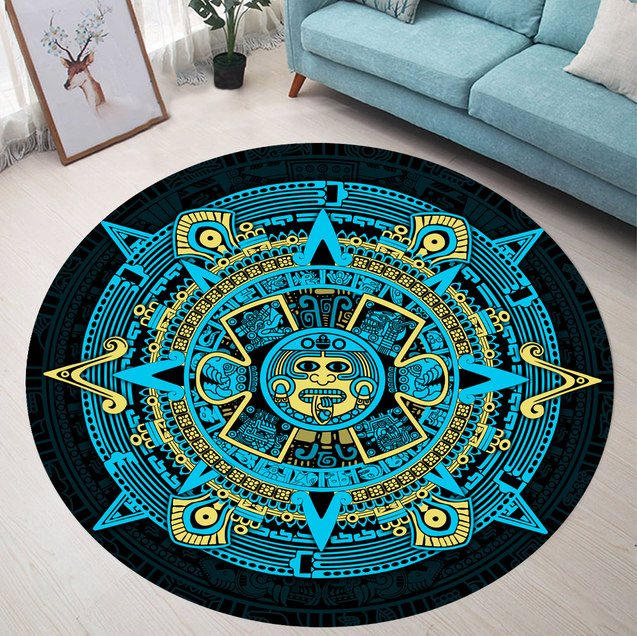 Aztec Circle Rug