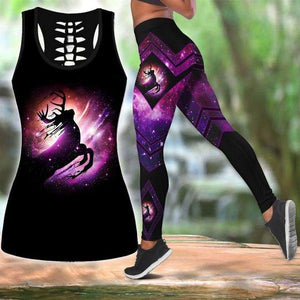 Deer Galaxy Combo Tank + Legging TT062033-Apparel-TT-S-S-Vibe Cosy™