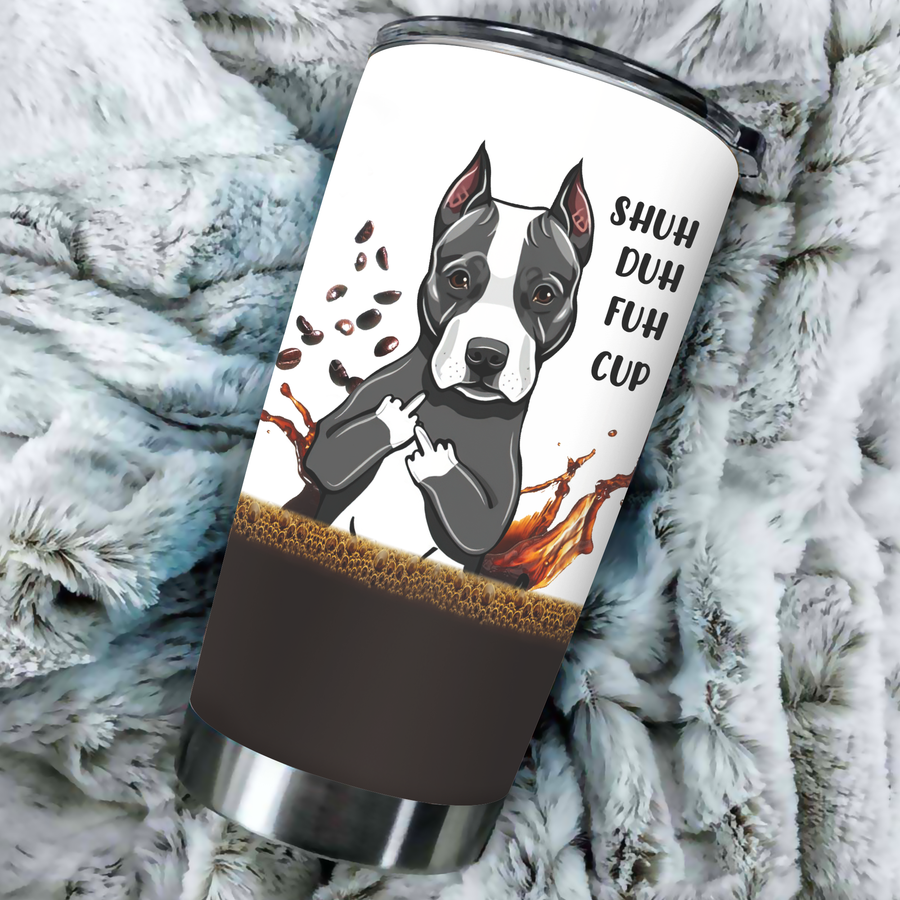 Pitbull Coffee Love Tumbler