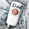 Dad ,white a fine man and patriot ,stainless steel tumbler HAC060601-HG-Vibe Cosy™