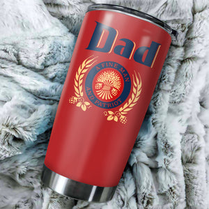 Dad, red a fine man and patriot, stainless steel tumbler HAC060601S-HG-Vibe Cosy™