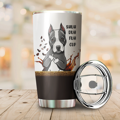Pitbull Coffee Love Tumbler