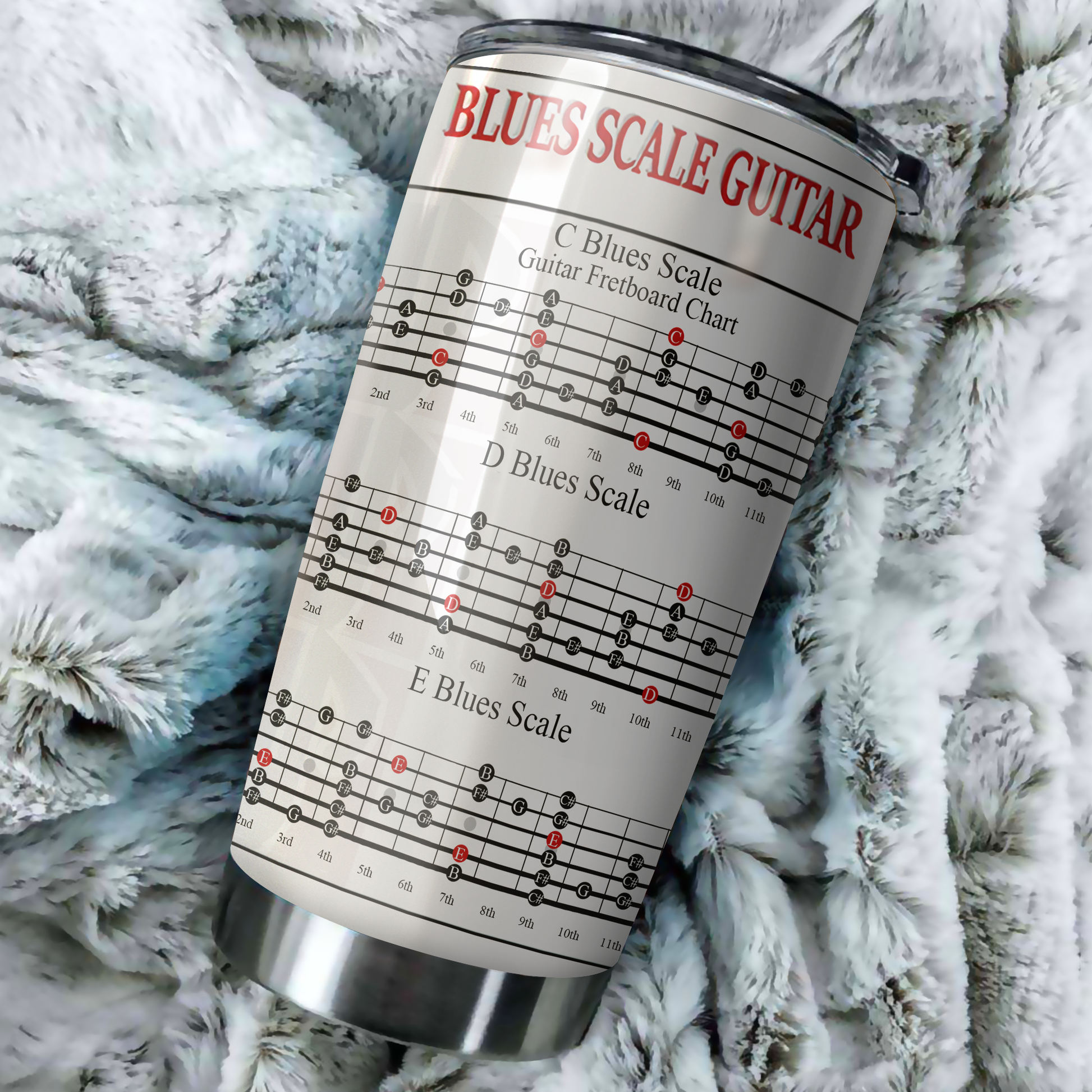 Blues guitar beautiful tumbler HG HAC150103-HG-Vibe Cosy™