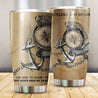 Reckless and Brave Stainless Steel Tumbler 20 Oz JJ100301-Tumbler-Huyencass-Vibe Cosy™