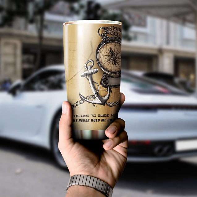 Reckless and Brave Stainless Steel Tumbler 20 Oz JJ100301-Tumbler-Huyencass-Vibe Cosy™