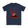 Australian Koala Trick or Treat Halloween Red T-Shirt 01 H9-T-SHIRTS-HP Arts-Gildan Womens T-Shirt-Navy-S-Vibe Cosy™