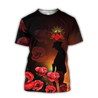 Premium Anzac Day Poppy 3D Printed Unisex Shirts TN NTN05042104