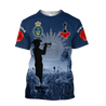 Premium Anzac Day Royal Australian Navy 3D Printed Unisex Shirts TN