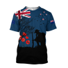 Premium Anzac Day New Zealand 3D Printed Unisex Shirts TN