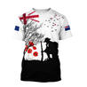 Premium Anzac Day New Zealand 3D Printed Unisex Shirts TN