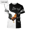 Personalized Rooster 3D Printed Unisex Shirts DD04052105