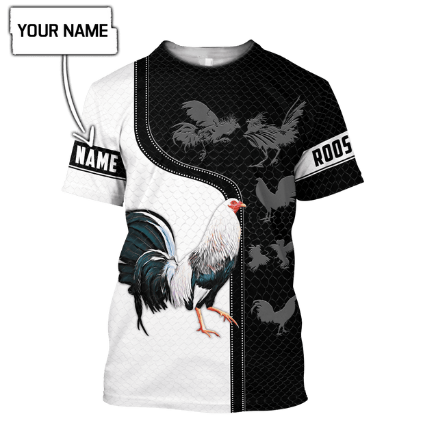 Personalized Rooster 3D Printed Unisex Shirts DD04052105VH