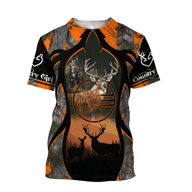 Country Girl 3D All Over Printed Shirts For Men and Women