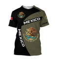 Personalized Mexico 3D All Over Printed Hoodie