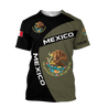 Personalized Mexico 3D All Over Printed Hoodie