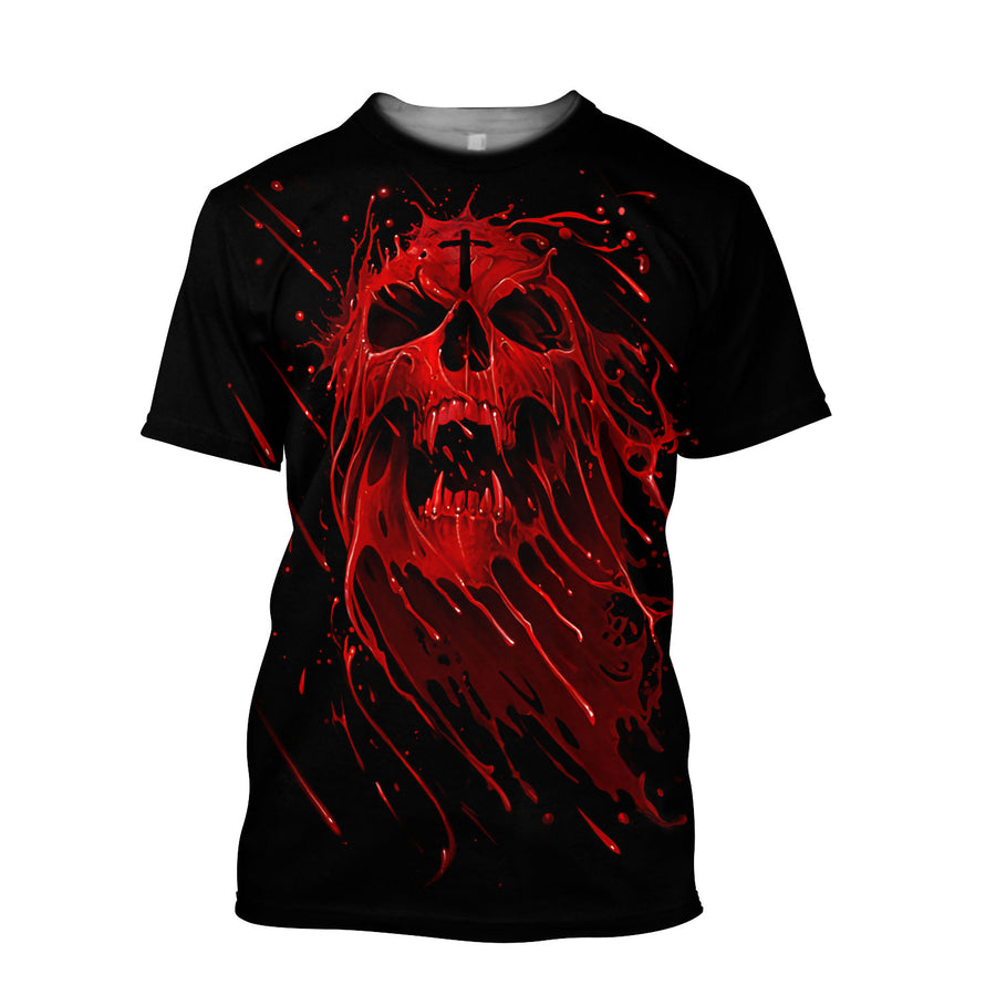 Pure Blood Skull Custom Unisex T- Shirt NTN10112202