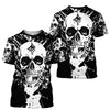 Skull In White Unisex Custom T-Shirt NTN11112205