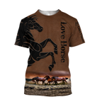 Love Horse 3D All Over Printed Shirts TNA11172002XT