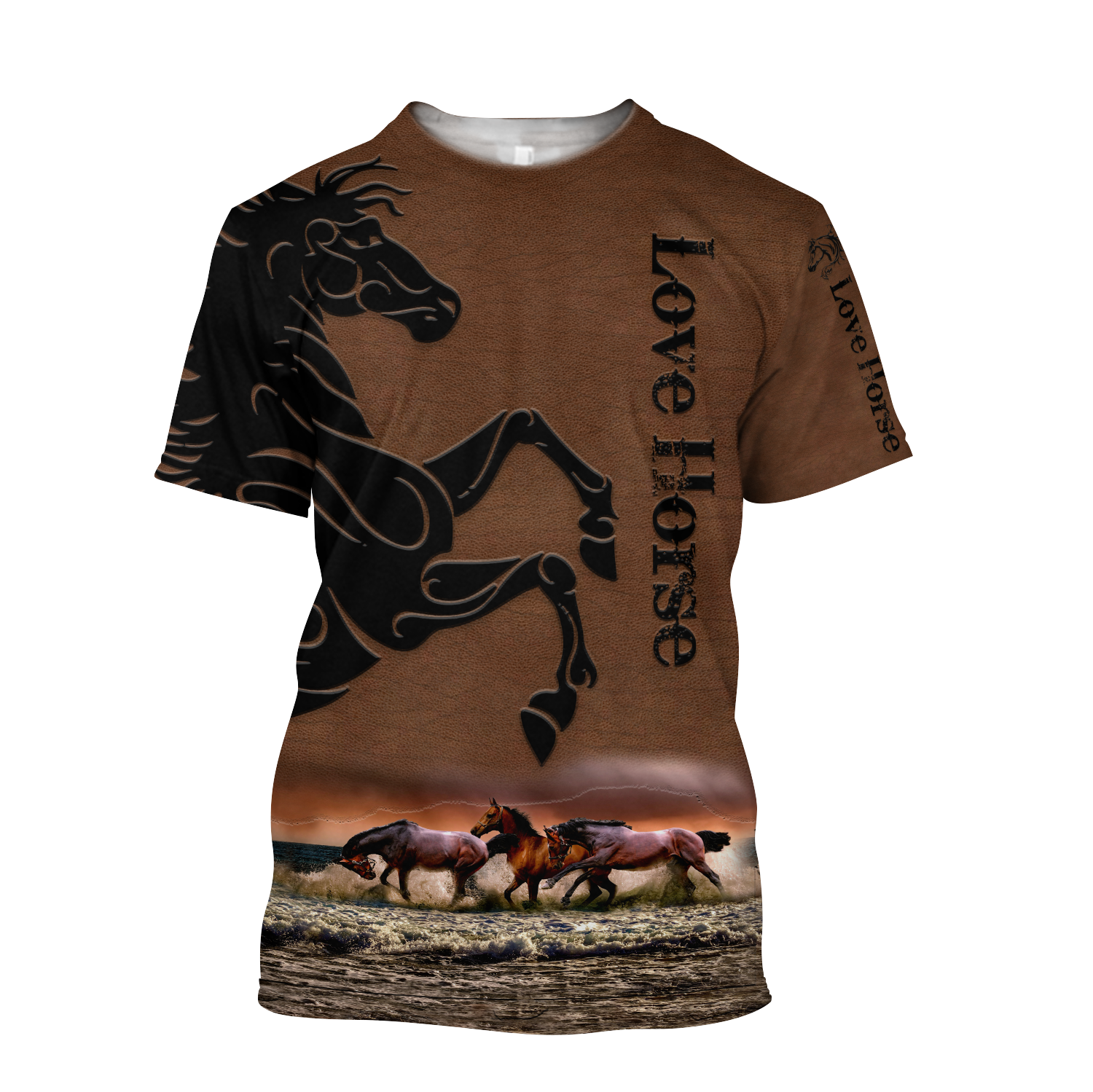 Love Horse 3D All Over Printed Shirts TNA11172002XT