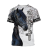 Personalized Beautiful Friesian Horse 3D All Over Printed Shirts For Men And Women TNA11172008