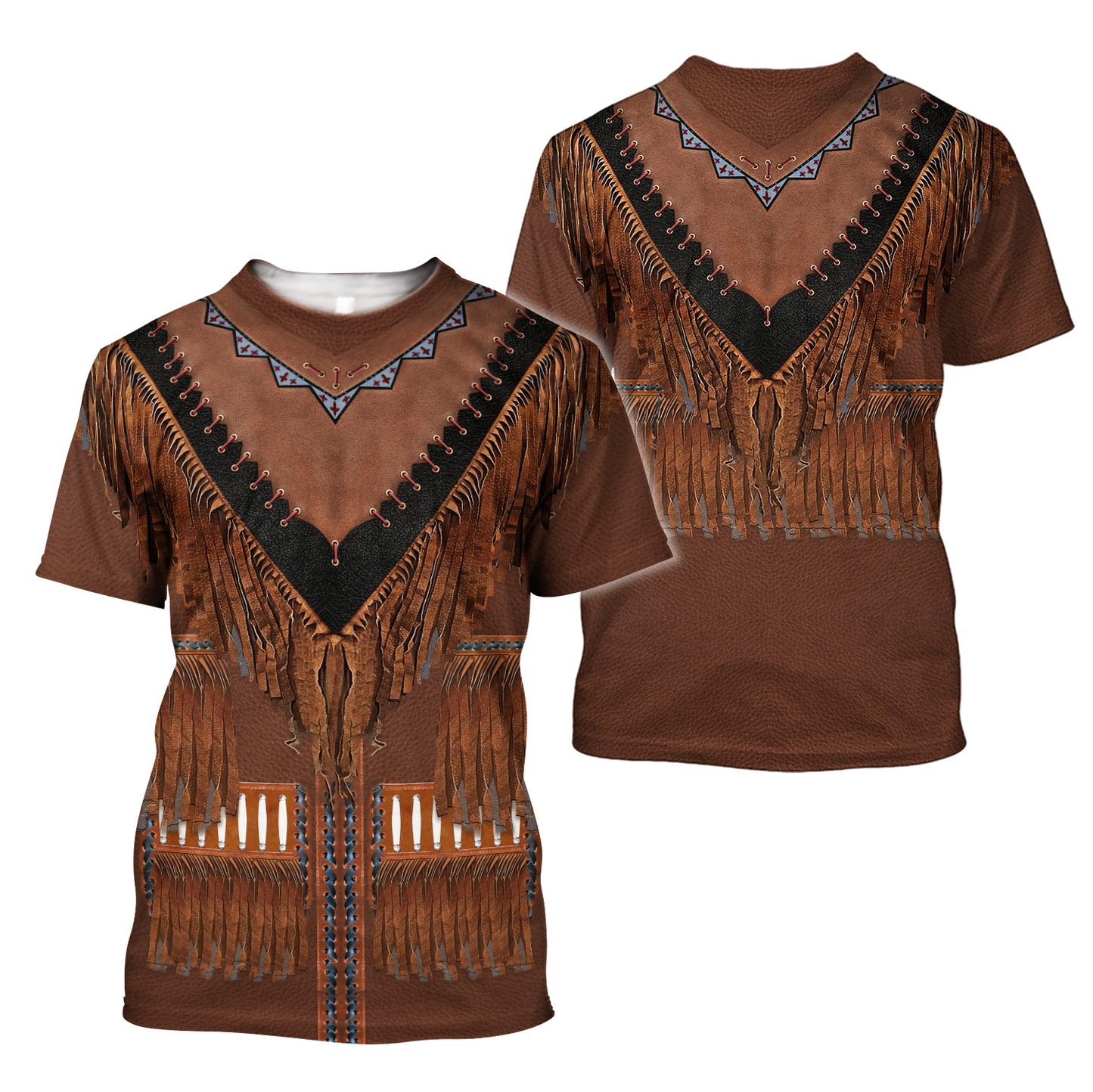 Native Cowboy Jacket No8 Cosplay 3D Over Printed Unisex Deluxe Hoodie ML